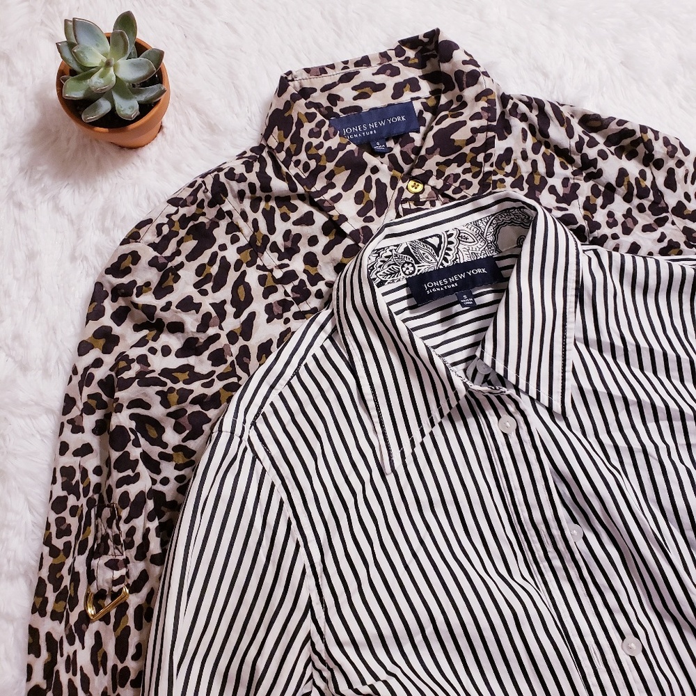 Bundle of two Jones New York work career tops!